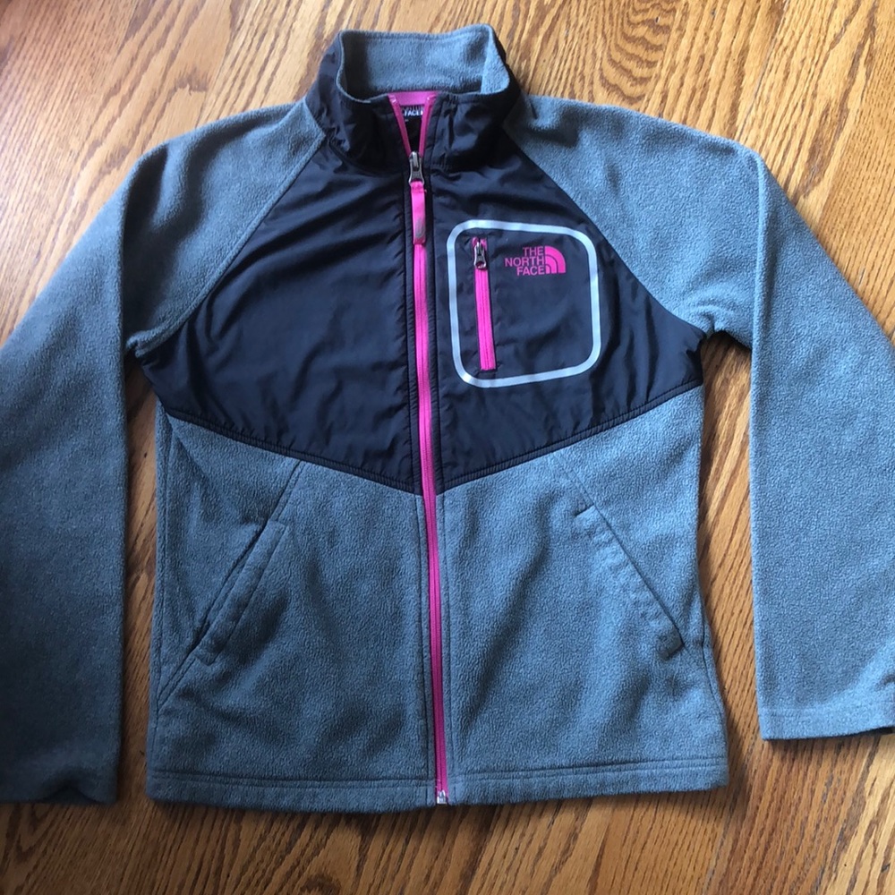 The North Face jacket girls size L 14 16